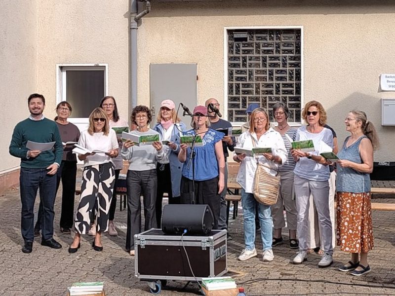 Franziskus Voices beim Gemeindefest