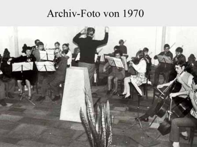 Archivfoto Pfarrorchester